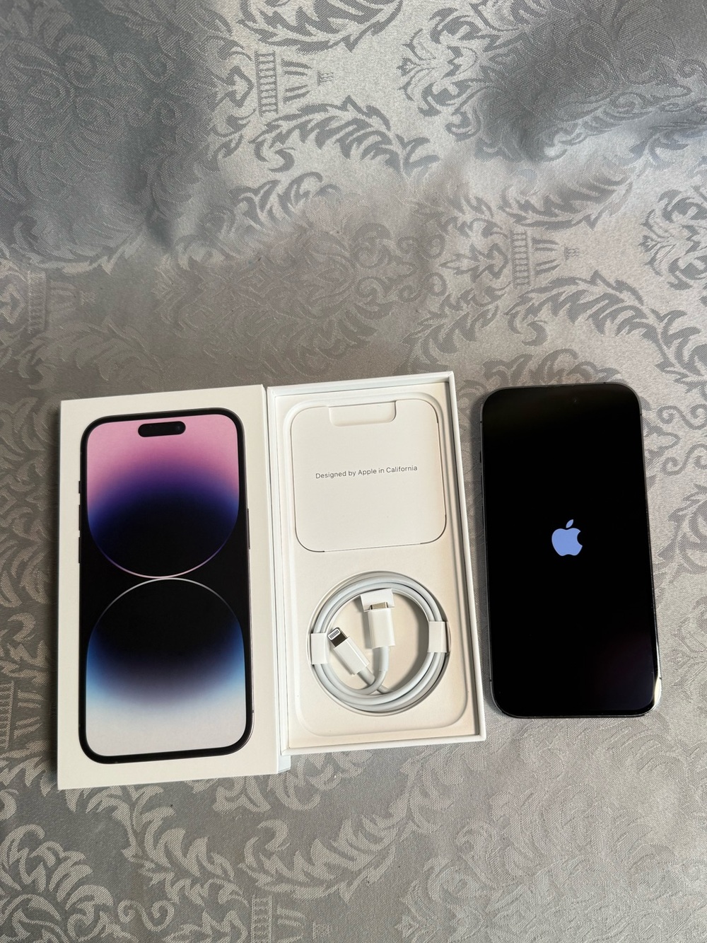 Apple iPhone 14 Pro Deep Purple 128GB Unlocked Original Box